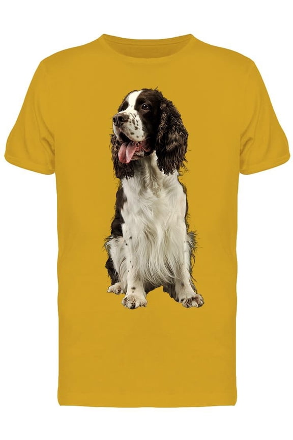 Beautiful English Cocker T-Shirt Men -Image by Shutterstock, Male x-Large