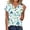 Green, variant on Cilsoka Ladies Tops and Blouses Petite Size, Floral Print Tops for Women Summer T Shirts Boho V Neck Short Sleeve Casual Tops Loose Fit Basic Vacation Beach Tees, Graphic Trendy Tees
