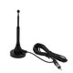 thumbnail image 1 of Antena Flexible DeSeñal DeAntena De Radio Fm Am Base Magnética DC 12V Para Auto Unique Bargains, 1 of 1