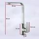 thumbnail image 2 of Monomando para Fregadero, Mezcladora para Fregadero, Grifo de Cocina, Llave para Tarja individual o doble, Acero Inoxidable (Acero cromado) Boclier HLLMGBC-01, 2 of 6