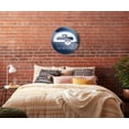 thumbnail image 4 of Click And Capture Blue Camera Rainbow 24 inch Glass Round Wall Hanging Sign, 4 of 4