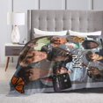 thumbnail image 4 of Throw Blanket Josh Celebrity Richards Ultra Soft Flannel Fleece Lightweight Throw Blankets, 4 of 5