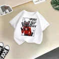thumbnail image 3 of Ropa de verano de dibujos animados para niños, camiseta deportiva informal de algodón puro, camiseta cómoda para niños y niñas, camiseta de cuello redondo de moda, 3 of 5