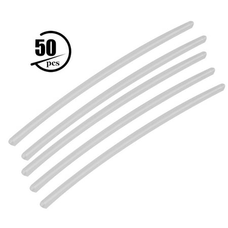10cm EVA Fishing Heat Shrink Tube Line Terminal Sleeve Tackle Accessory (50 pcs 2.5mm)