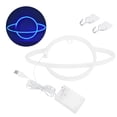 thumbnail image 1 of Lámpara de noche decorativa con luz de letrero de neón en forma de planeta para decoración de bar de dormitorio USB/con pilas azul, 1 of 5