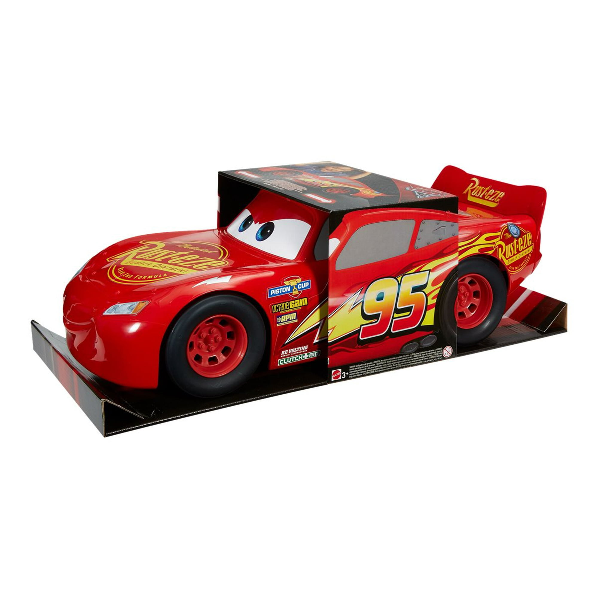 Disney Pixar Cars 3 Lightning McQueen red Walmart