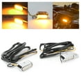 thumbnail image 3 of Motorcycle Turn Light, 2Pcs DC12V Turn Signal Light Motorcycle LED Indicator Lamp Fit For XL 48 72 1200 883 2004-2020, 3 of 8