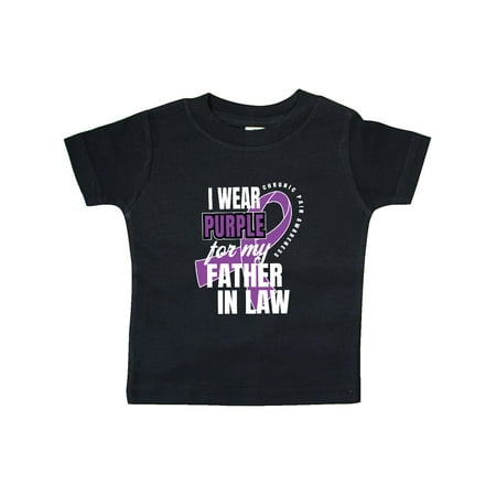 

Inktastic Chronic Pain I Wear Purple For My Father in Law Gift Baby Boy or Baby Girl T-Shirt