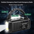 thumbnail image 4 of Radio Hand Crank Emergency 20000mAh Solar AM/FM (versión La UE), 4 of 9