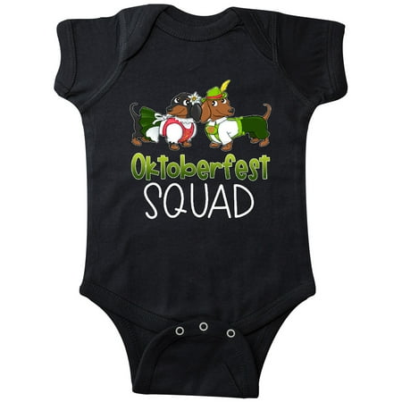 

Inktastic Oktoberfest Squad- Cute Dachshunds in German Costumes Gift Baby Boy or Baby Girl Bodysuit