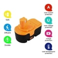 thumbnail image 3 of 18V Battery for 18 Volt Ryobi CCS-1801D CCW- 180L CDC- 181M CFA-180M CFP-180FM, 3 of 5