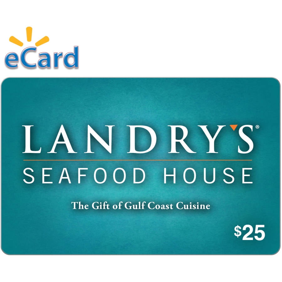 Landry's Seafood 25 Gift Card (email delivery)