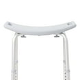 thumbnail image 3 of McKesson Bath Bench, Aluminum Frame with Plastic Seat - 19.25 in Seat Width, 1 Ct, 3 of 5