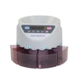 thumbnail image 1 of Bill Counter Machine Blue Mixed Coin Value Sorter Euro Coin Counter For European Market Coins Counting Machine With 8 Money Tube ,User Friendly, 1 of 7