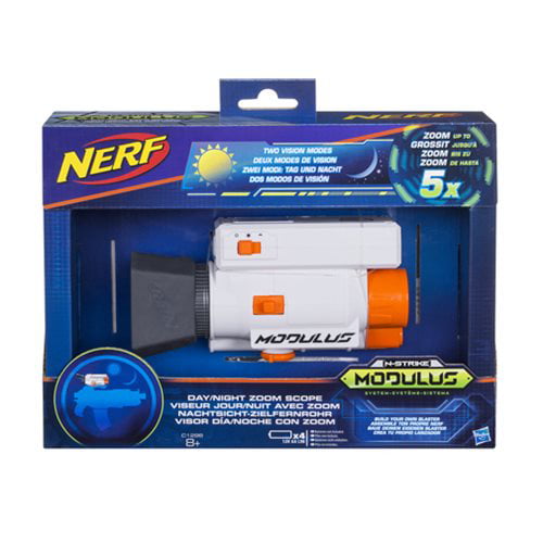 Opførsel indendørs Total Nerf Modulus Day/Night Zoom Scope, 5X Magnification, Display Screen and  Toggle Switch - Walmart.com