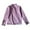 Purple, variant on REDARER Girls Ruffled Long Sleeve Top Stretch Blouse, Solid Color Layering Shirt for Kids Autumn Winter,10-11 Years