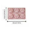 thumbnail image 2 of Silicone Cat Cake Mould for Baking Candy Gummies Chocolate Soap Making Kitchen Cat Design 3D Flexible for Home Baking, 2 of 5