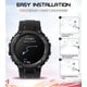 thumbnail image 4 of Correa de reloj MoKo compatible con Amazfit T-Rex/T-Rex Pro Black, 4 of 7