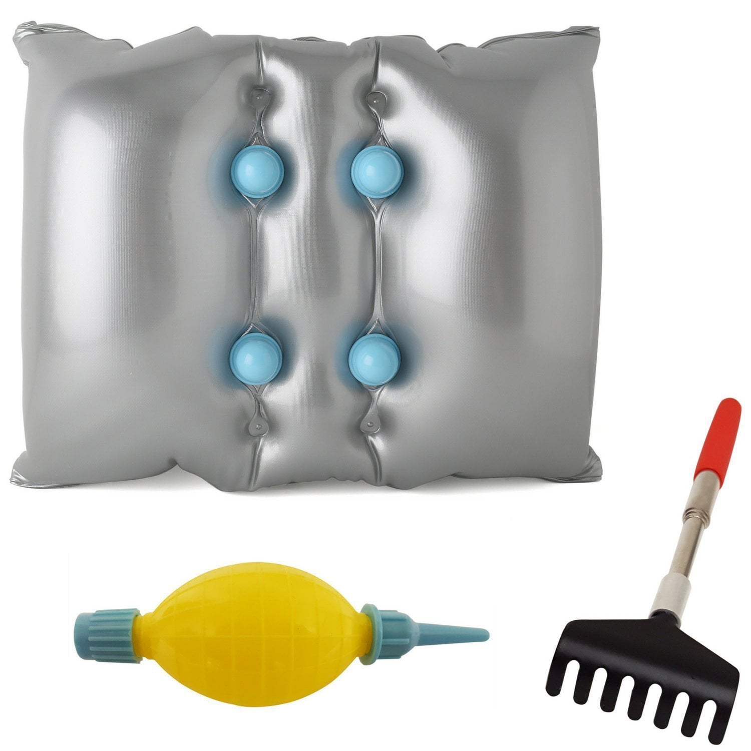 Vibrating Lumbar Massage Support Pillow by FOMI Relaxing Vibration