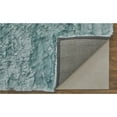 thumbnail image 5 of Feizy Indochine Modern Solid, Blue/Silver, 7'6" x 9'6" Area Rug Sheen Fade Resistant Luxury & Glam Floor Rug for Living room Bedroom, 5 of 10