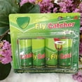 thumbnail image 6 of 4 Pcs Sticky Fly Paper Ribbons, Hanging Fly Catcher Rolls for Indoor and Outdoor Pest Control, Non-Toxic Odorless Bug Glue Traps green 4pc, 6 of 6