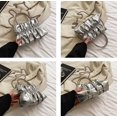 thumbnail image 6 of Kukuzhu Women Small Handbags Chic Pleat Chain Shoulder Bag Casual Crossbody Bag, 6 of 6
