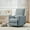 Gray, variant on TROPOW 360° Swivel, Rocking Chair Nursery, Glider Rocker Recliner, PU Leather Sofa Chair with high Back, Deep Seat for Nursery, Living Room, Bedroom,Gray