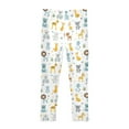 thumbnail image 4 of joogoo Girls' Leggings Cartoon Giraffe Bears Yoga Pants 4T, 4 of 8