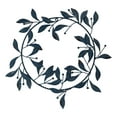 thumbnail image 6 of Set of 4 Large 17" Colorful Metal Tree of Life Floral Wreath Medallion Circle, 6 of 8