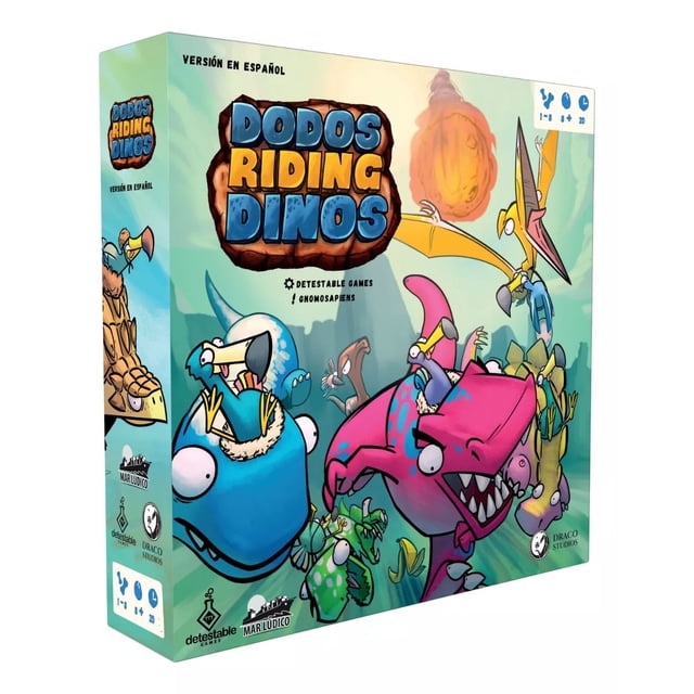 Juego de Mesa Mar Lúdico Dodos Riding Dinos en Español