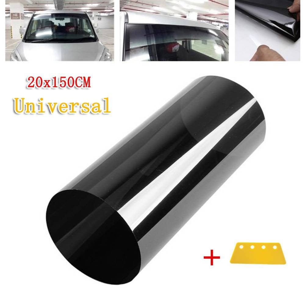 Universal Sun Strip Tint Visor Film Car Front Windshield UV Shade Auto