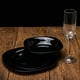 thumbnail image 4 of Vajilla Carine de Opal Negro con Copa 16 Piezas, 4 of 4
