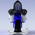 thumbnail image 2 of Rizador de pelo con ondas grandes, rizador de pelo de sirena, pantalla LCD, barril Extra largo, temperatura múltiple, iónico negativo, calentamiento rápido, 2 of 5