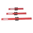 thumbnail image 2 of 3Pcs Woodworking Ruler Set Accurate Metal Slide T Type Square Scribing Marking Measuring Tool, 2 of 5
