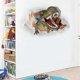 thumbnail image 3 of A 45 × 60CM 3D broken dinosaur wall stickers bedroom living room, 3 of 5