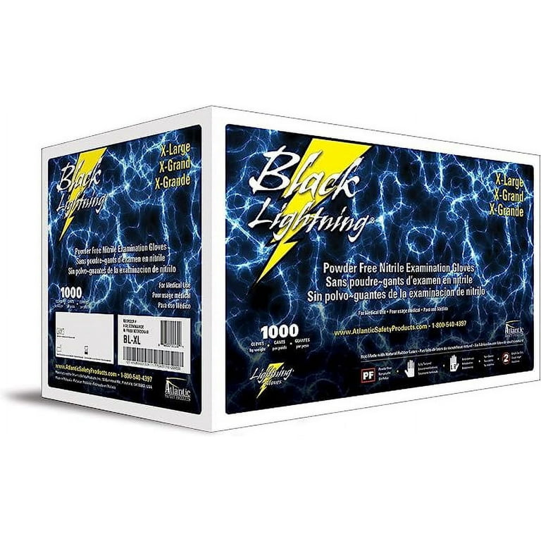 Black lightning gloves deals