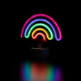 thumbnail image 6 of Northlight LED Rainbow Neon Table Light - 8" - Multicolor, 6 of 7