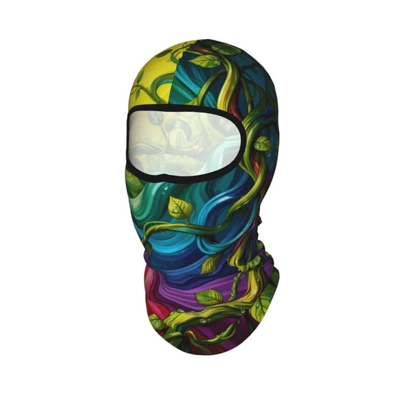 Balaclava Full Face Mask Ski Mask Rainbow Stripes Sun Protection Cover Motorcycle Full Face Mask For Men Women Outdoor Sports