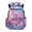 Galaxy Print, variant on CHAQLIN Lightweight 17 Inch Kids School Backpack with Green Tractor Print, 600D Polyester Breathable Daypack for School and Daily Use