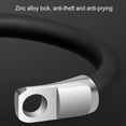 thumbnail image 3 of Candado de anillo de bicicleta Eigraketly Seguridad antirrobo portátil Ciclismo Negro, 3 of 6