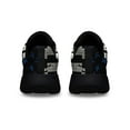 thumbnail image 4 of Police Thin Blue Line We Stnd For The We Kneel For The Fallen Shoes Sneakers Black Size 6, 4 of 7