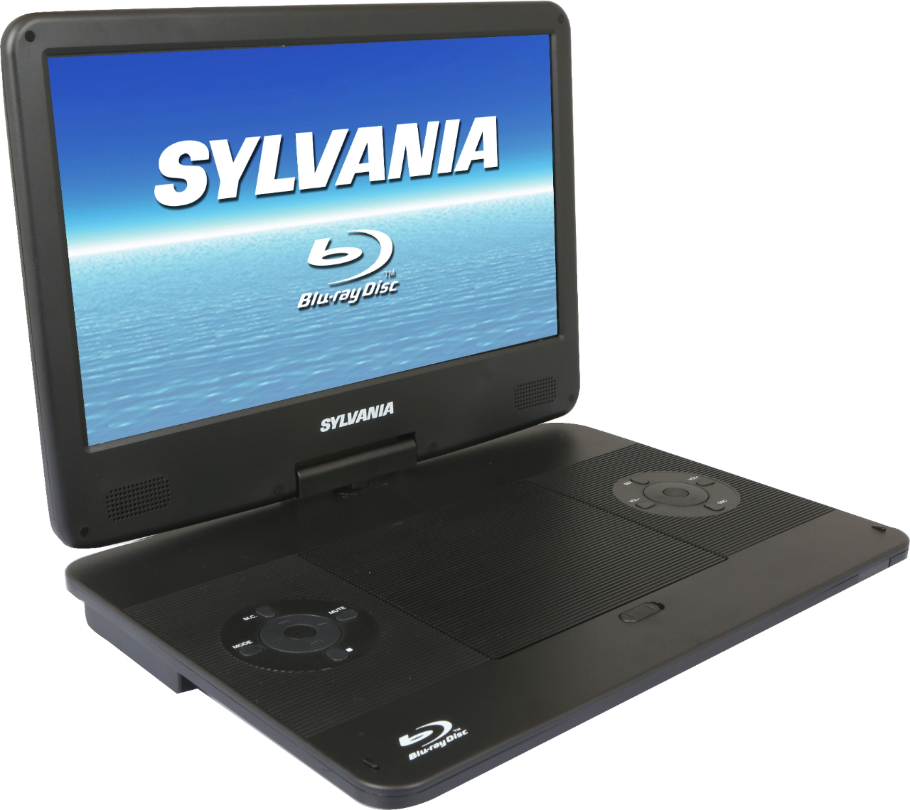 Restored Sylvania SDVD1336 13.3” Black Portable Blu-Ray Player