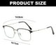 thumbnail image 3 of Gafas filtrantes de luz azul para mujeres y hombres, gafas de ordenador para comodidad ocular, 3 of 6
