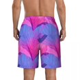 thumbnail image 5 of Summer Board Shorts Man Beautiful Leaf Surfing Pink and Purple Custom Board Short Pants Classic Breathable Beach Trunks Big Size, 5 of 5