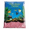 Pure Water Pebbles Aquarium Gravel - Neon Pink, 5 lbs (3.1-6.3 mm Grain)