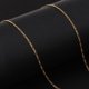 thumbnail image 5 of Collar de cadena ligero Zulema 925 Sterling color oro 18'', 5 of 8