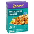 Delimex Chicken & Cheese Large Flour Taquitos Frozen Snacks