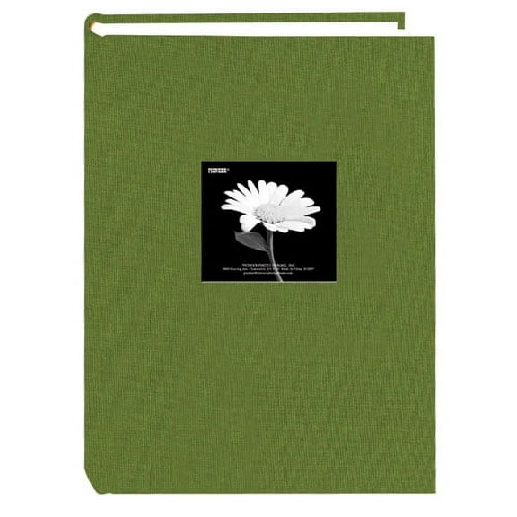 Pioneer DA-300CBFN 4x6 Natural Colors Cloth Frame Album Herbal Green