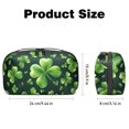 thumbnail image 5 of Saint Patrick's Day Oxford Fabric Waterproof Portable Hard Drive Bag and Case with Cord Storage and Travel Charger Organizer for Electronic Devices - 5.9x9.44x3.14 in, 5 of 6