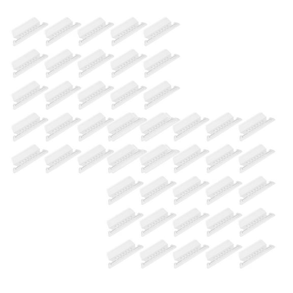 Hanging Folder Tabs 3" Clear Hanging File Folder Tabs for 3 1/2 Inch Hanging File,50PCS